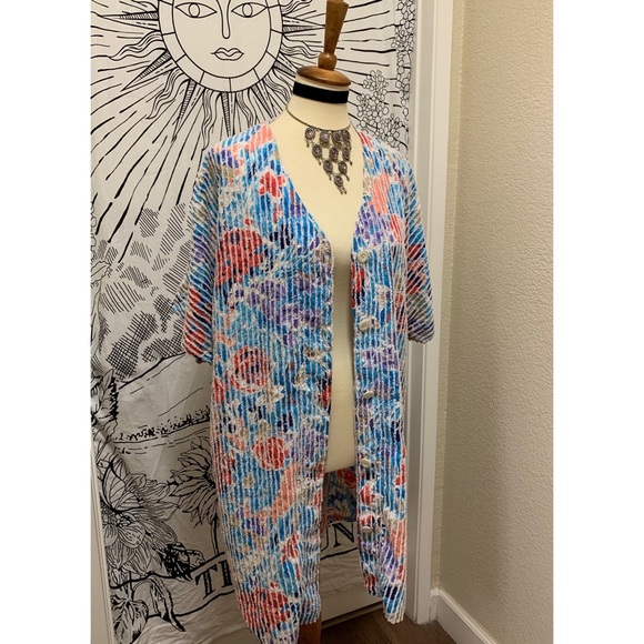🌈 Gorgeous Vintage artistic cardigan - Picture 4 of 11
